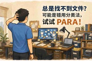 总是找不到文件？可能是分类方法错了，试试 PARA！